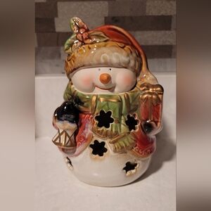 Snowman Figurine, Light-up
